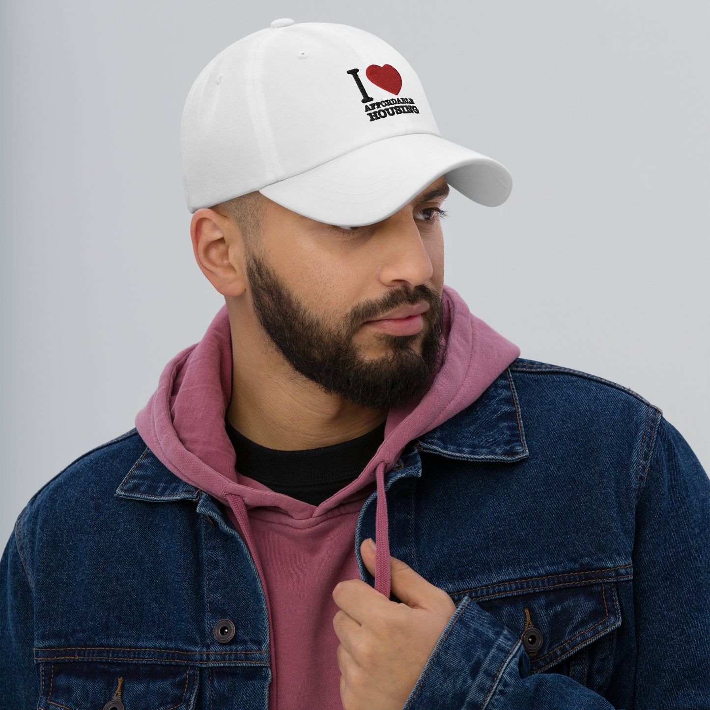 I Love Affordable Housing Baseball Cap