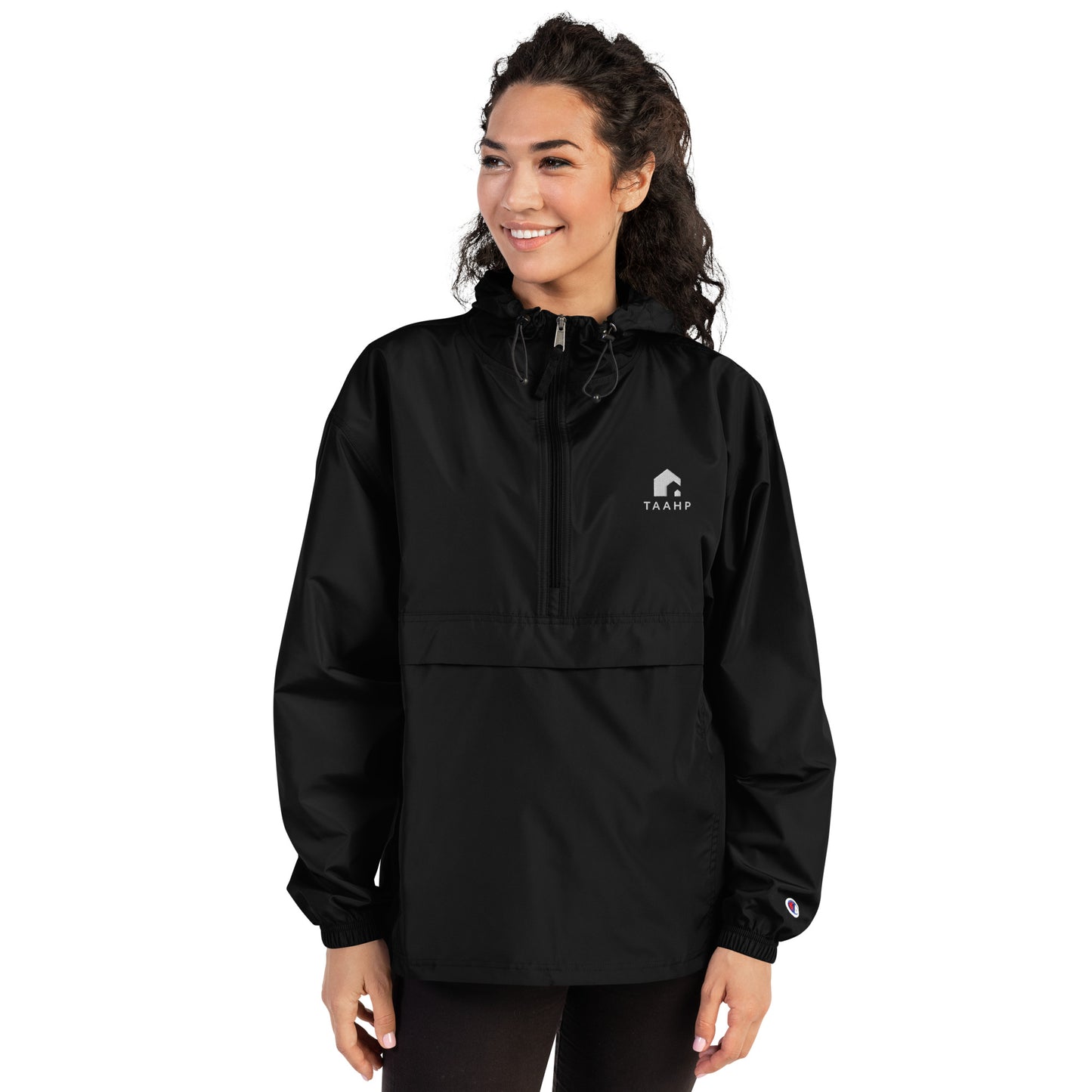Embroidered Champion Packable Jacket - TAAHP Logo