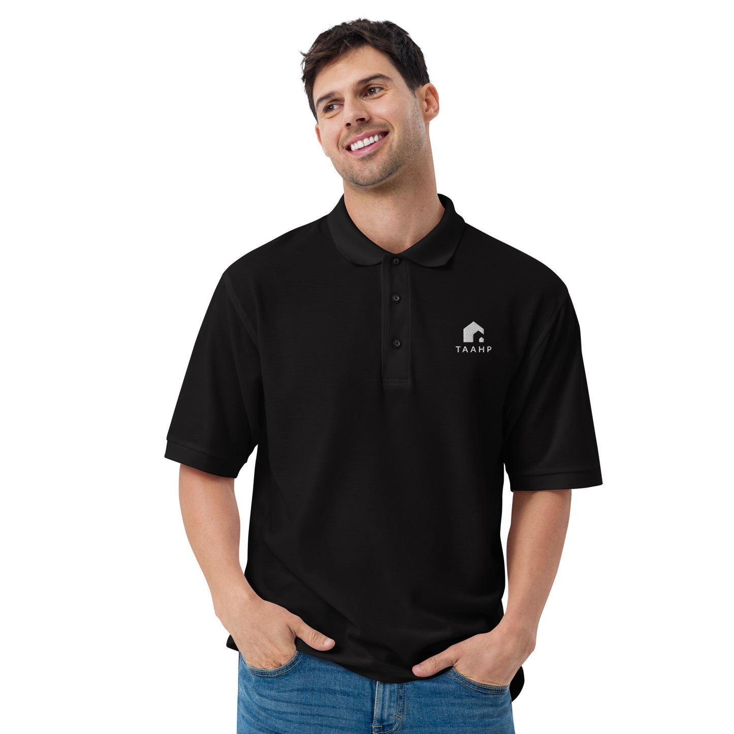 Men's Premium Polo - TAAHP Logo