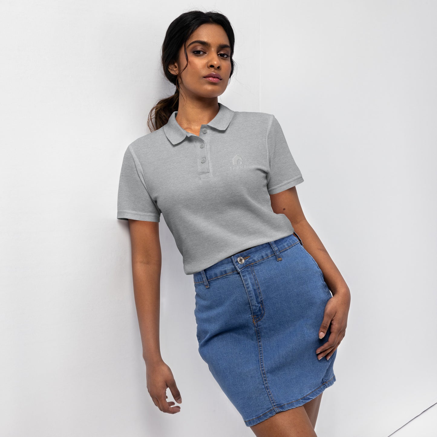 Women’s Pique Polo Shirt - TAAHP Logo
