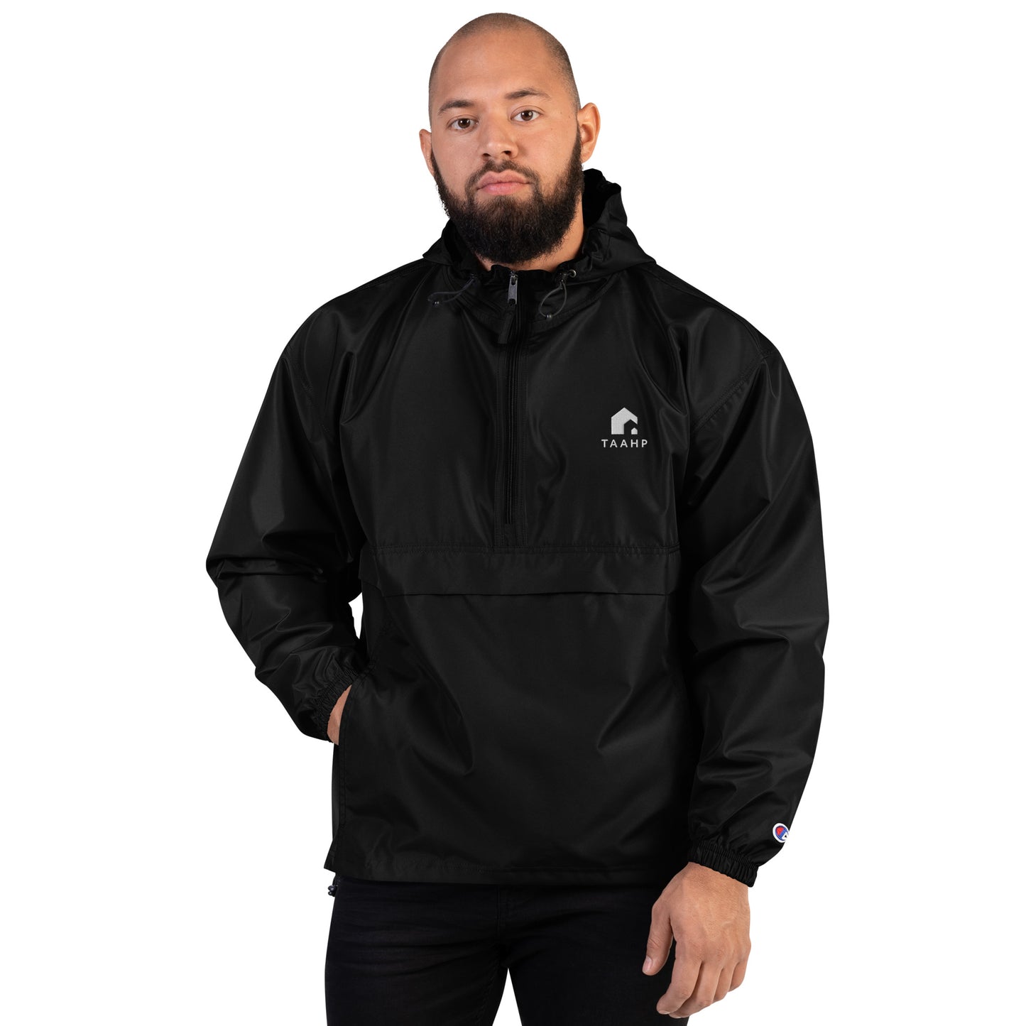 Embroidered Champion Packable Jacket - TAAHP Logo